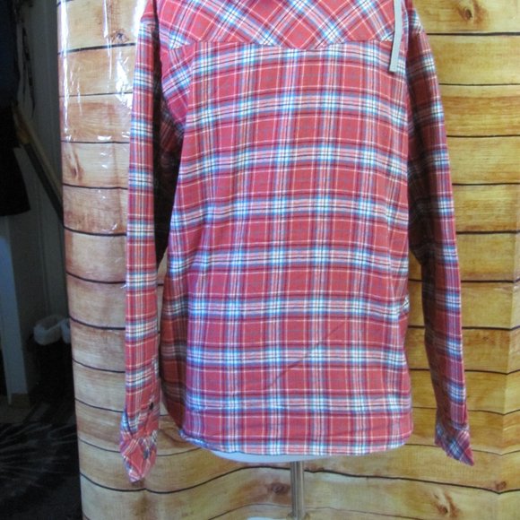 ROPER  LADIES PINK PLAID THERMAL  HOODED JACKET - Picture 9 of 9